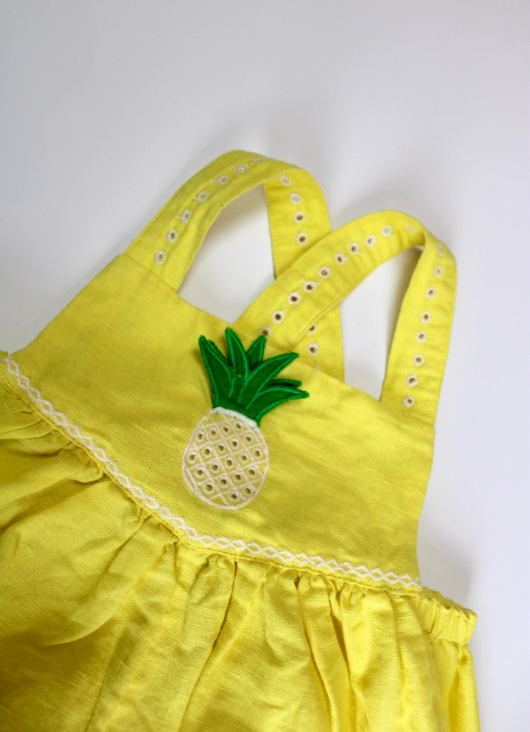 Stella McCartney pineapple romper Age 24m