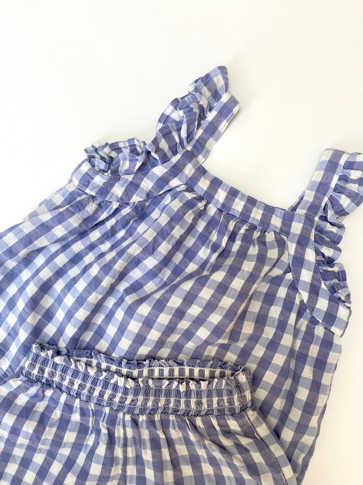 Gingham Twinset age 18-24m