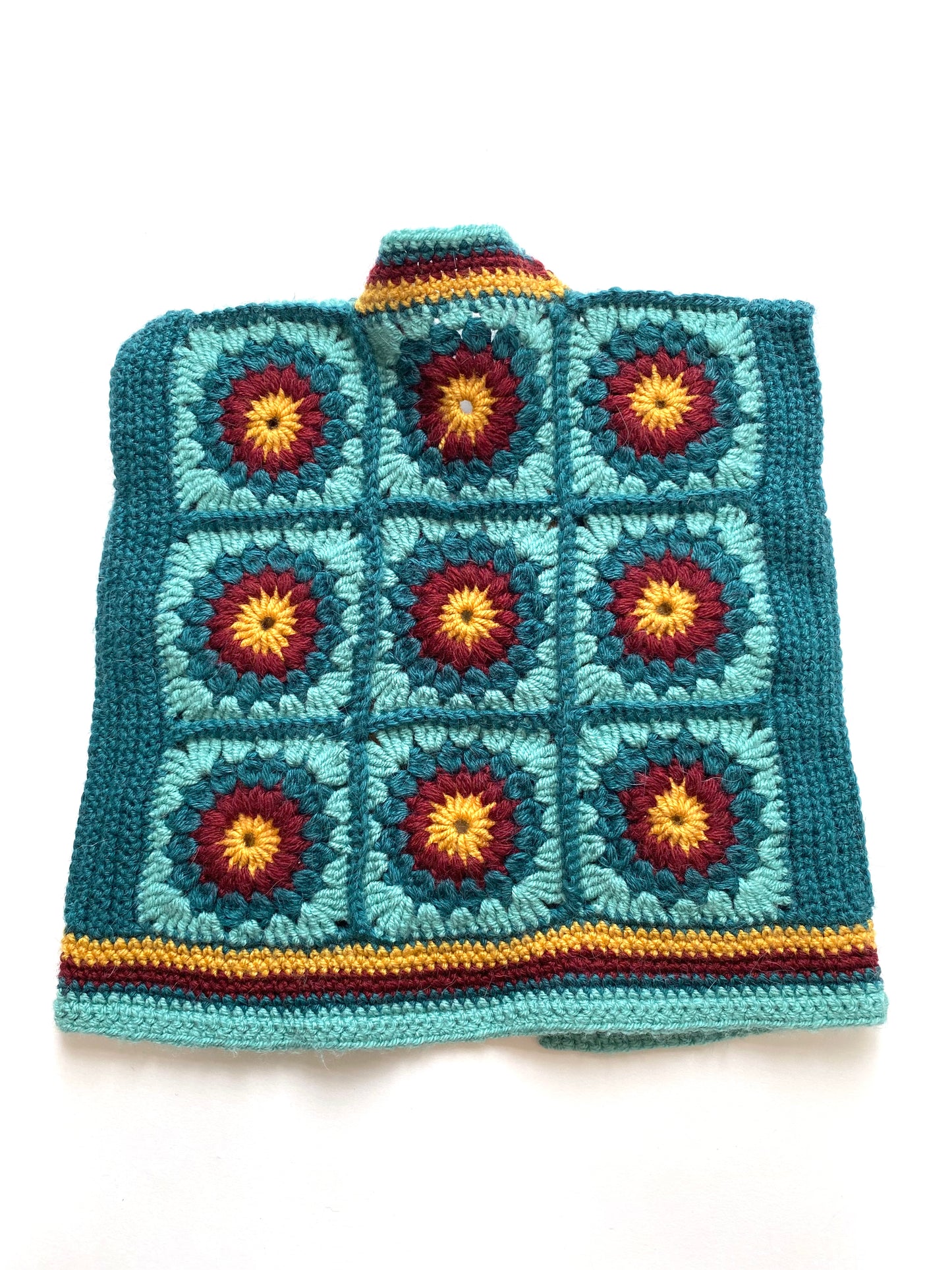 Amazing crochet waistcoat age 3-4y