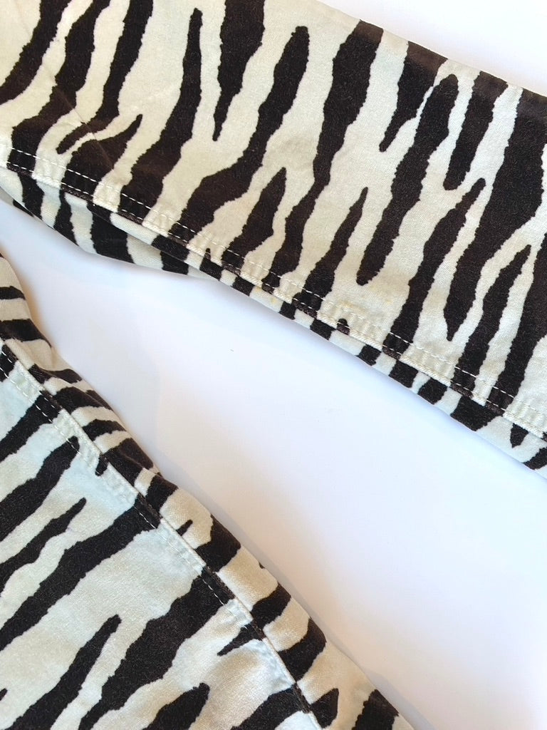 Mini Boden zebra flares Age 5Y