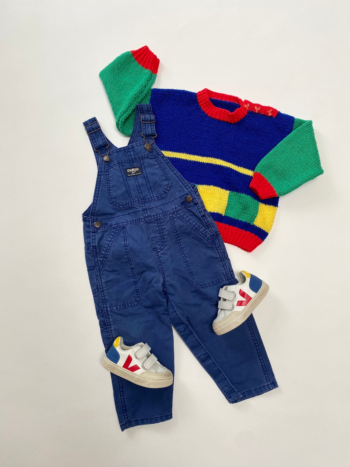 Colourblock jumper Age 2-3y