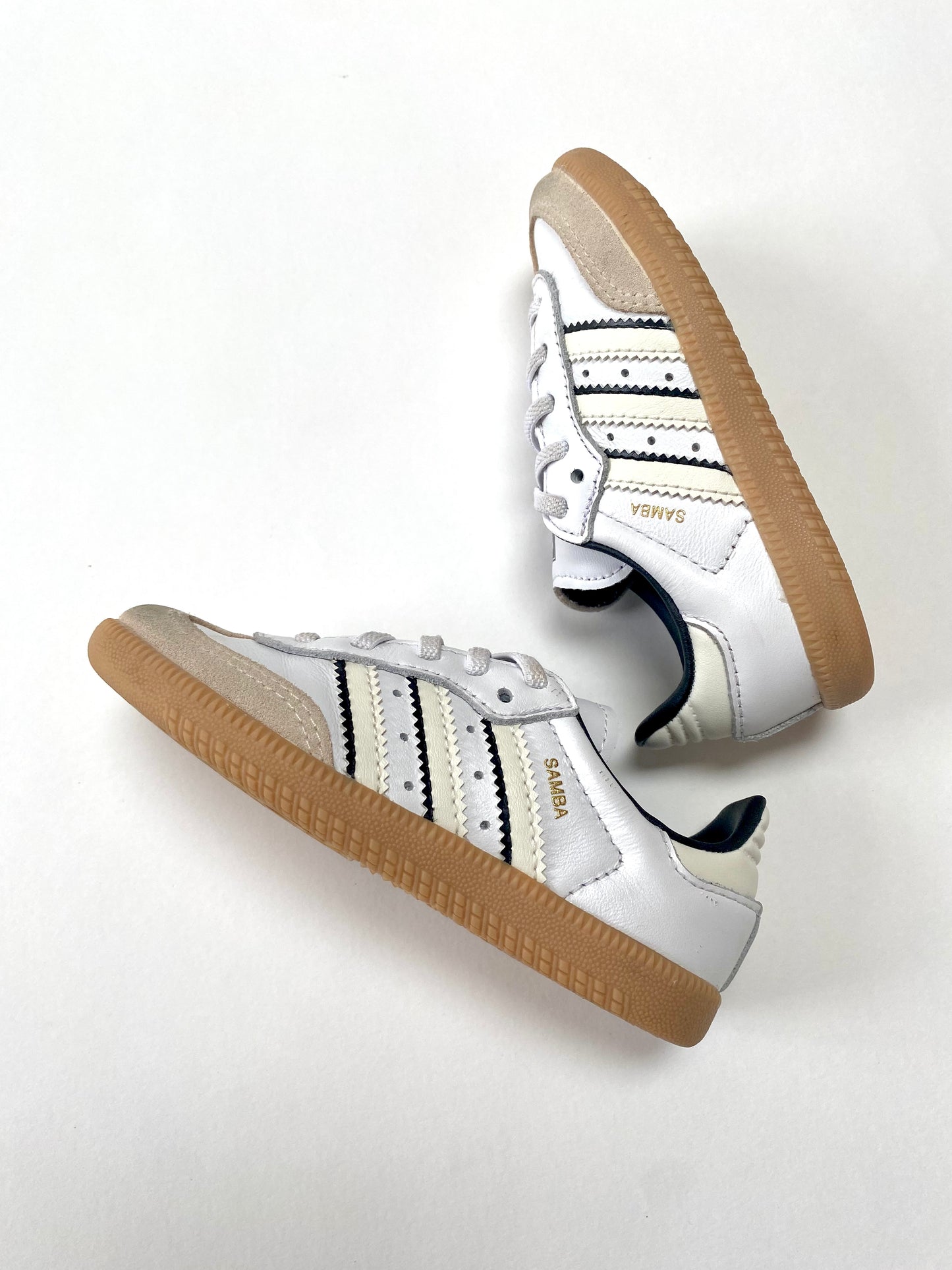 Adidas samba white leather size 7.5