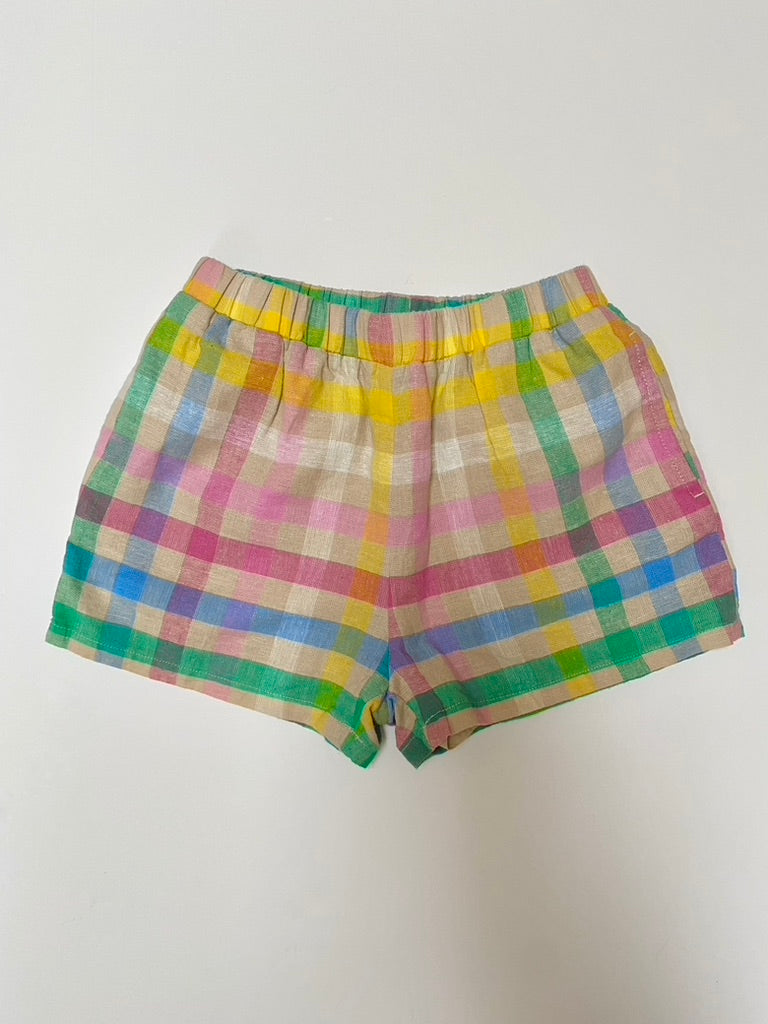 Gingham twinset age 3y