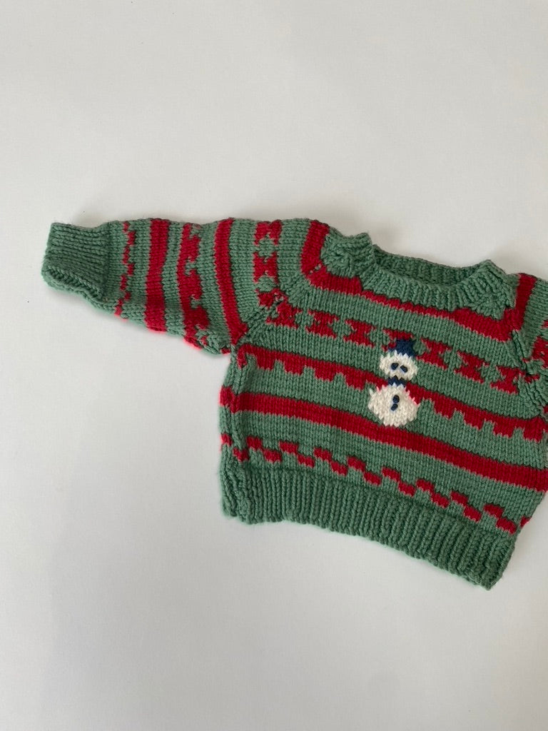 Festive baby jumper Age 0-3m