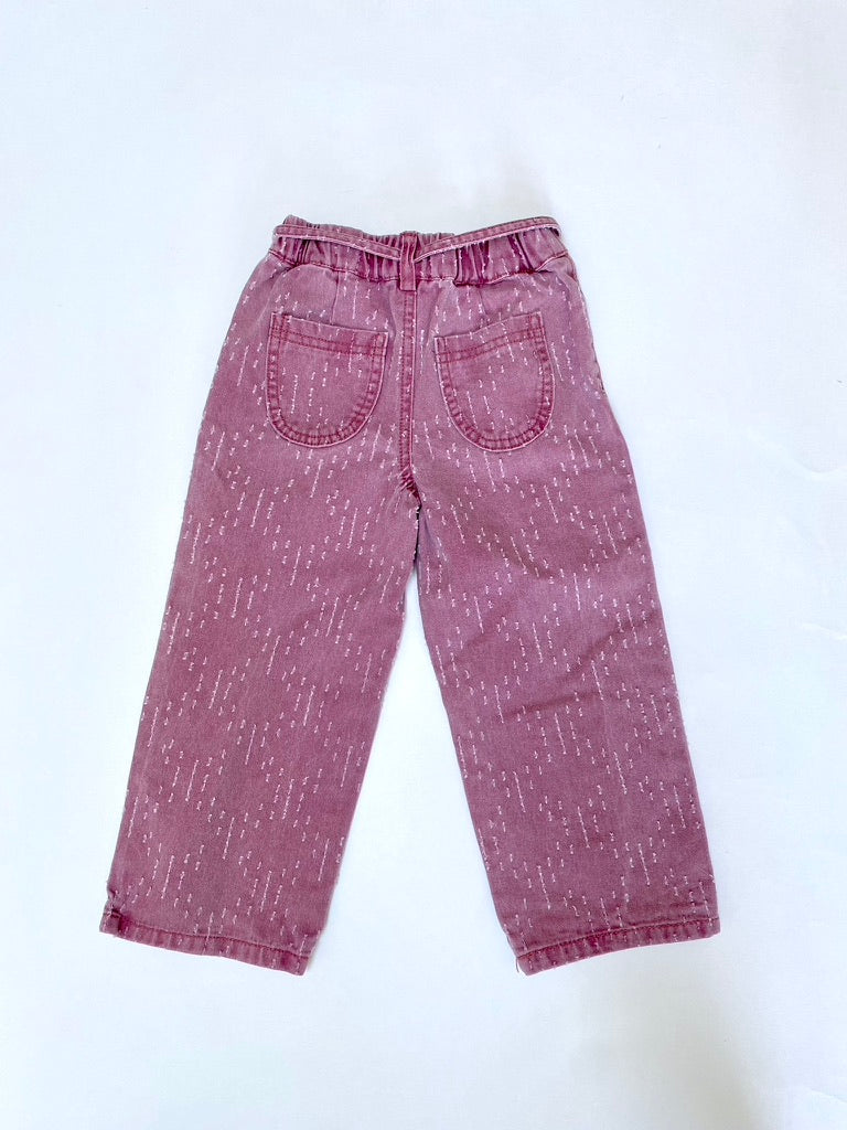 Wide leg jeans Age 4