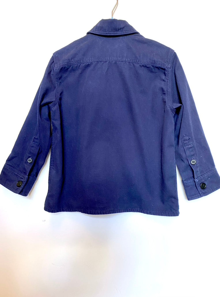 Arket blue shacket Age 2-4Y