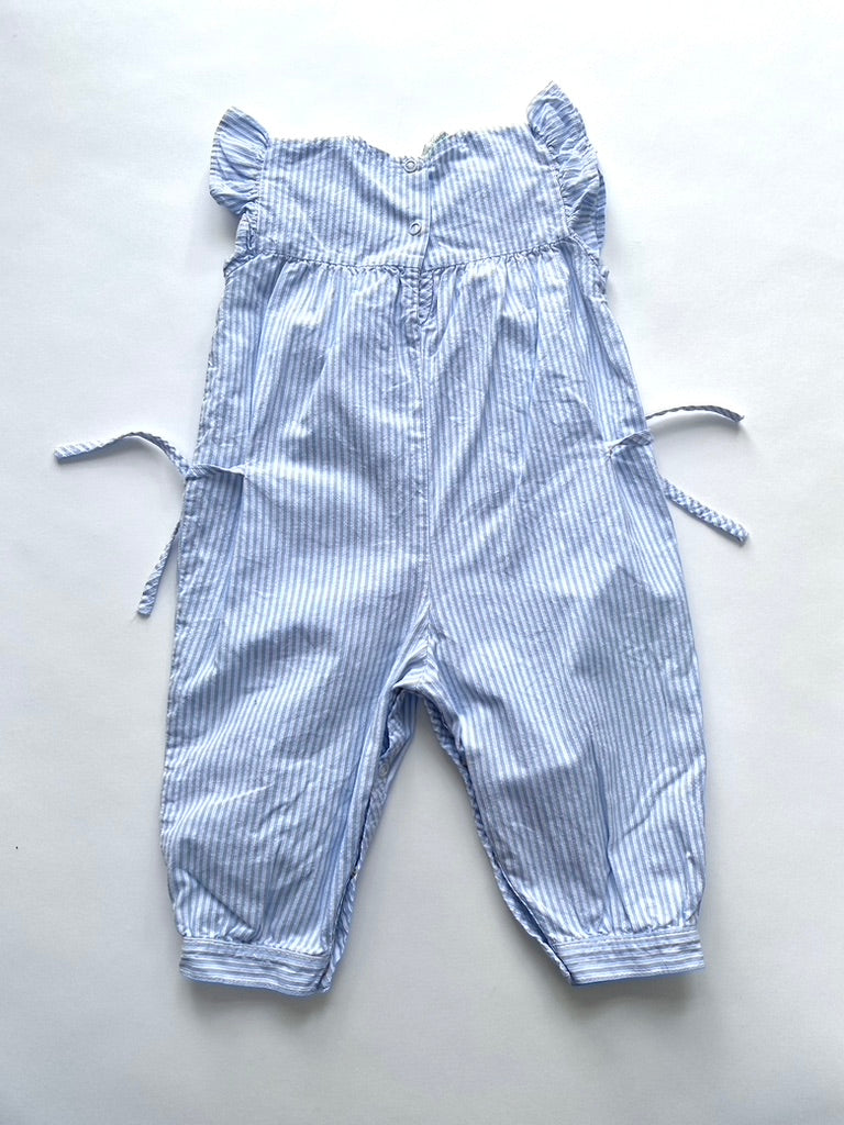 French vintage fish romper Age 9-12m