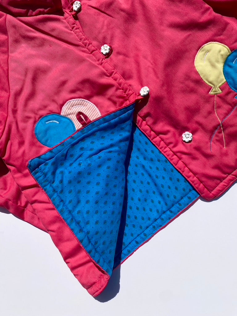 Handmade balloon jacket age 4-6y