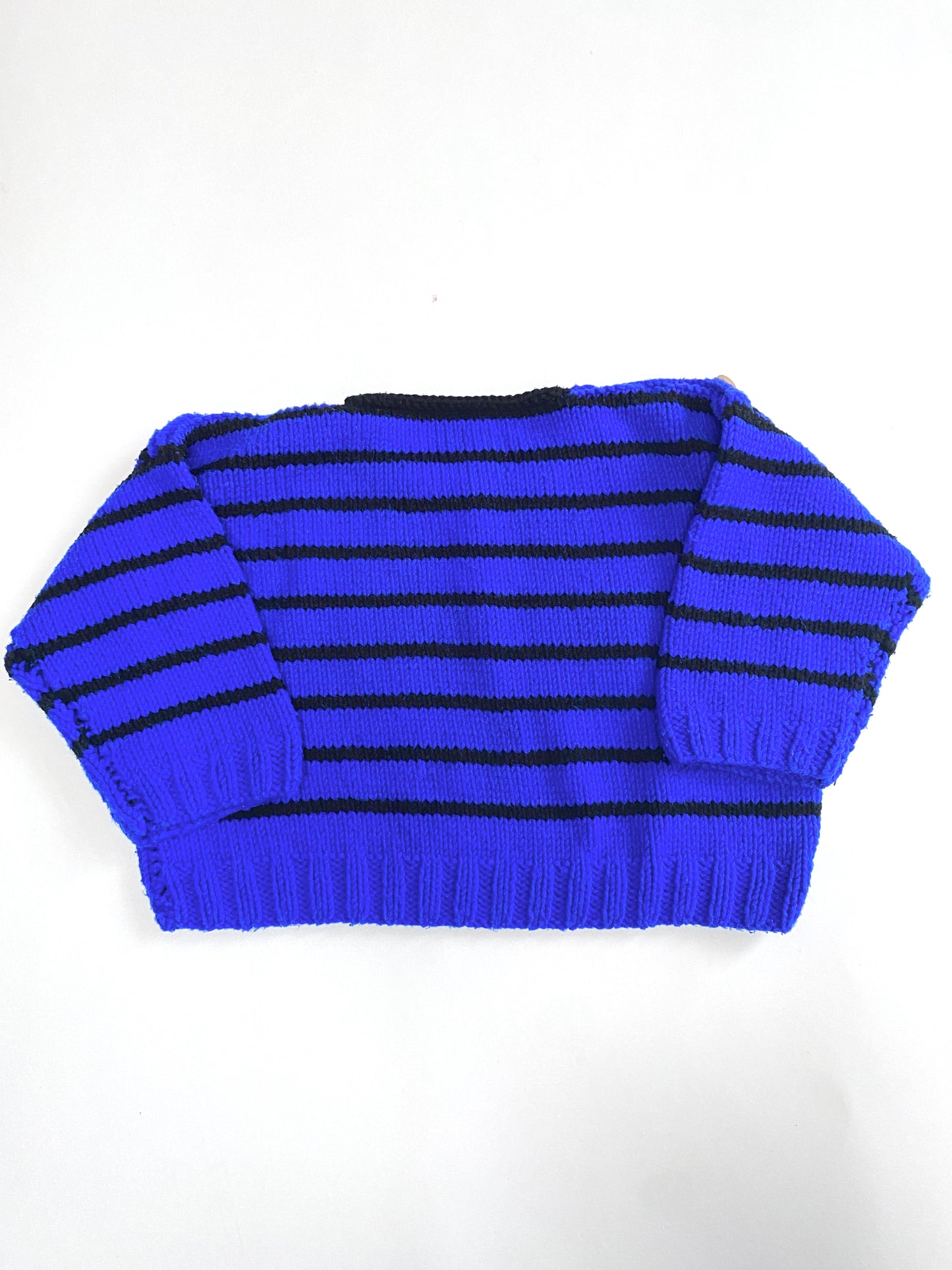 Oversized knitted stripe jumper Age 24-36m
