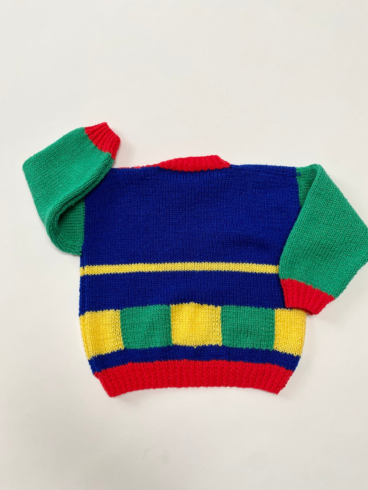 Colourblock jumper Age 2-3y