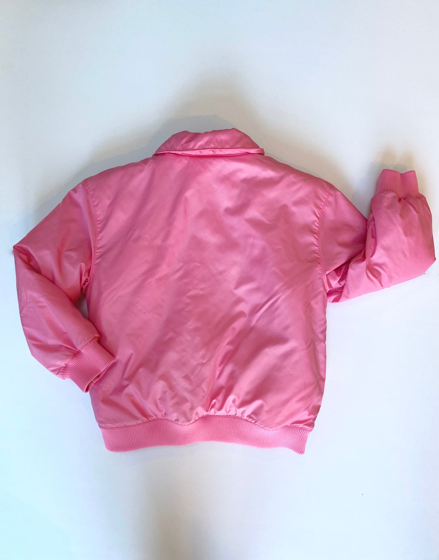 Pink Arket varsity jacket Age 7-8Y