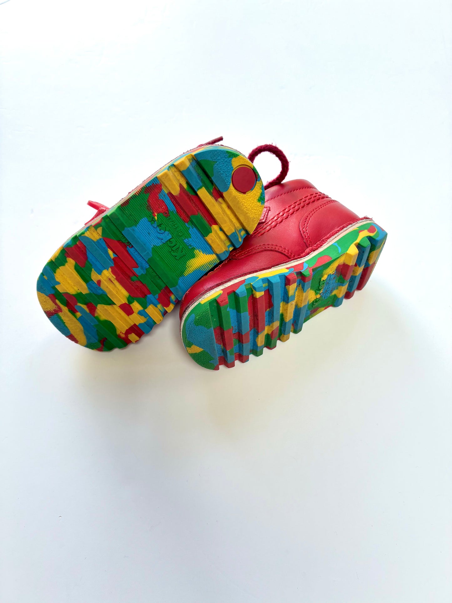 Red Lego Kickers Size 5
