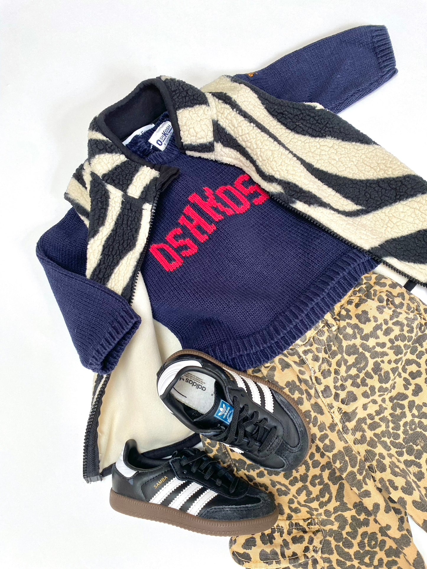 Another fox zebra gilet age 2-3y