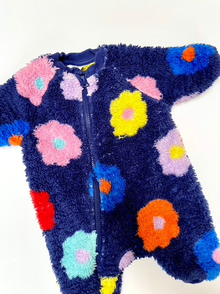 Next fleece baby snowsuit age 1-3m