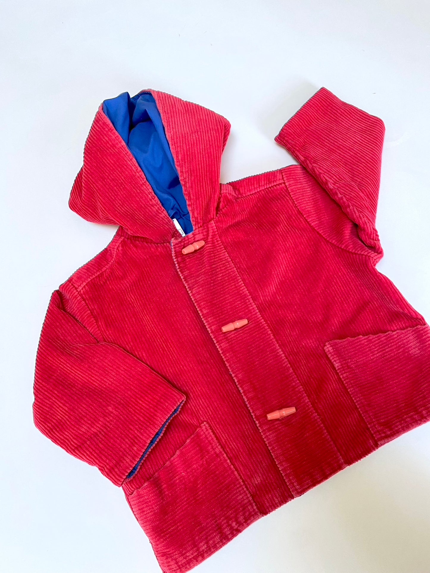 Jumbo cord jacket age 9-12m