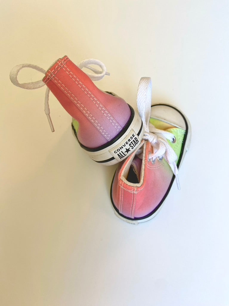Ombre Converse Hi Tops Size 4