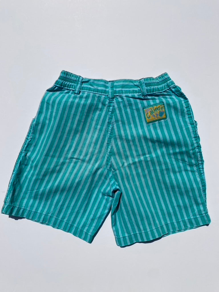 French vintage stripe shorts age 3-4y