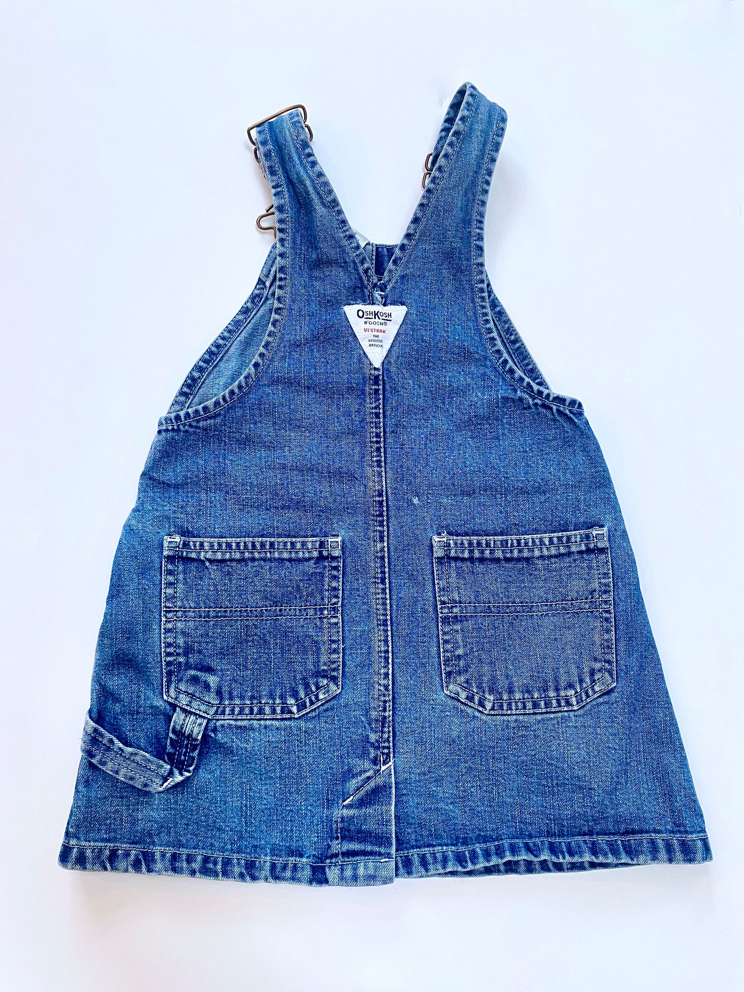 Vintage Oshkosh denim dress age 3y