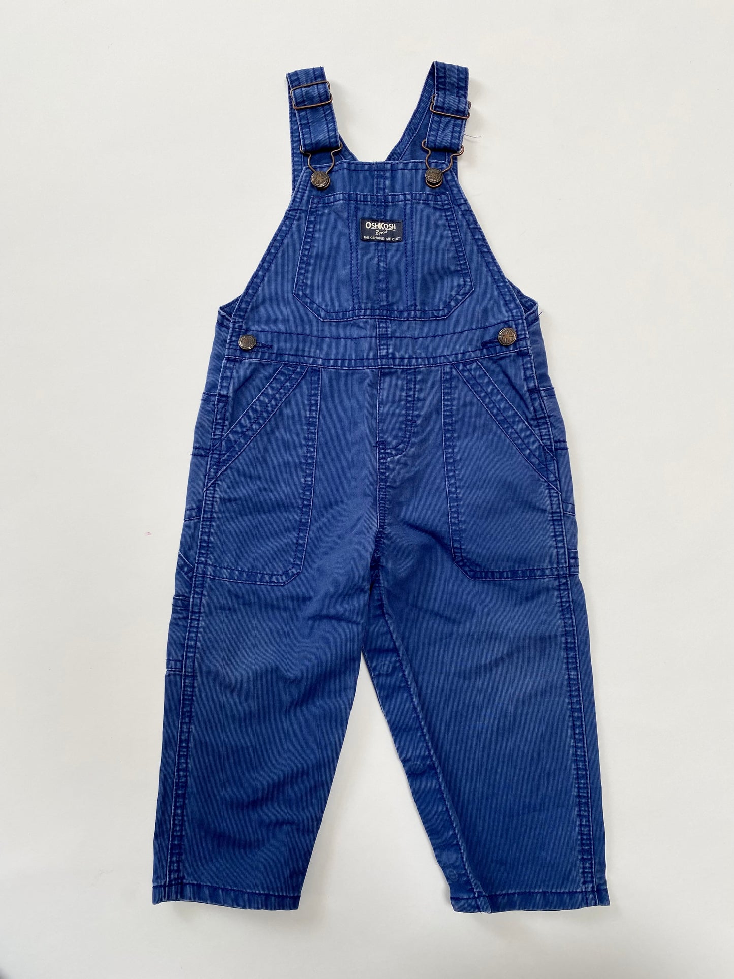 Oshkosh navy dungarees age 24m