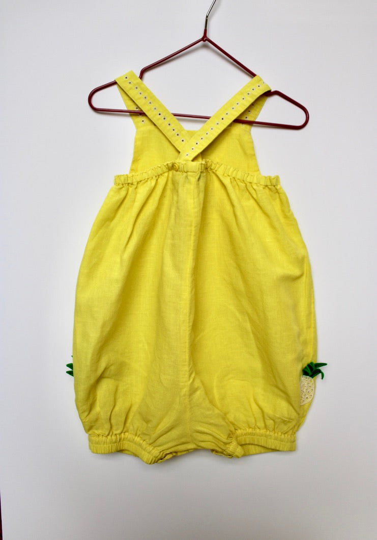 Stella McCartney pineapple romper Age 24m