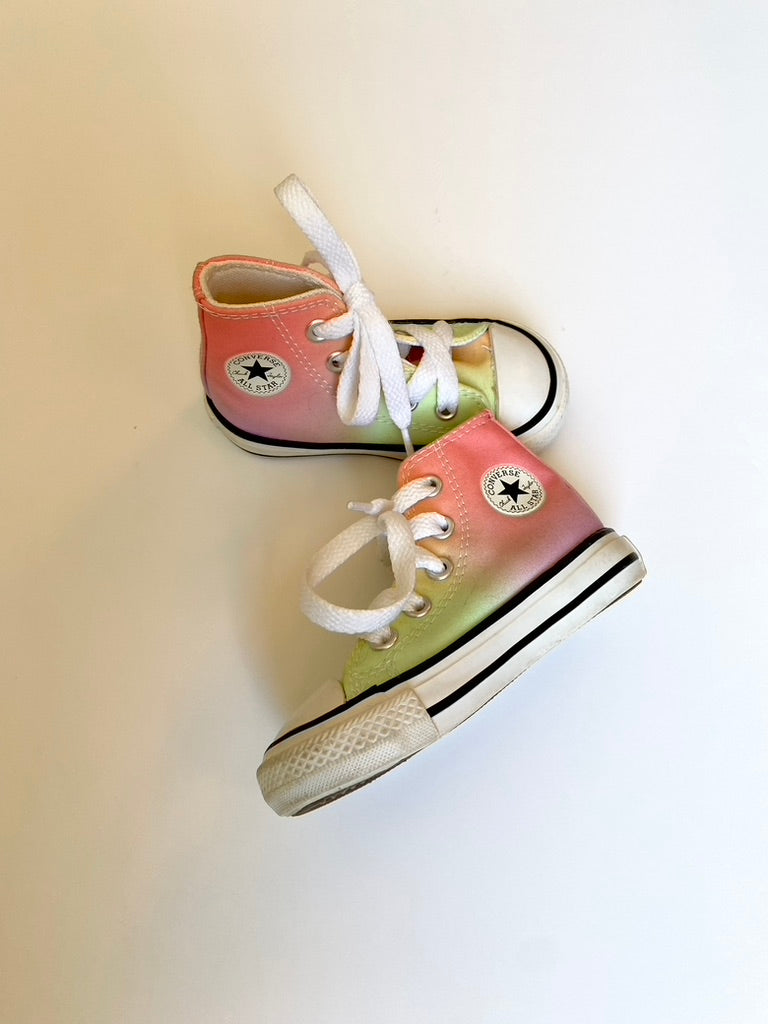Ombre Converse Hi Tops Size 4