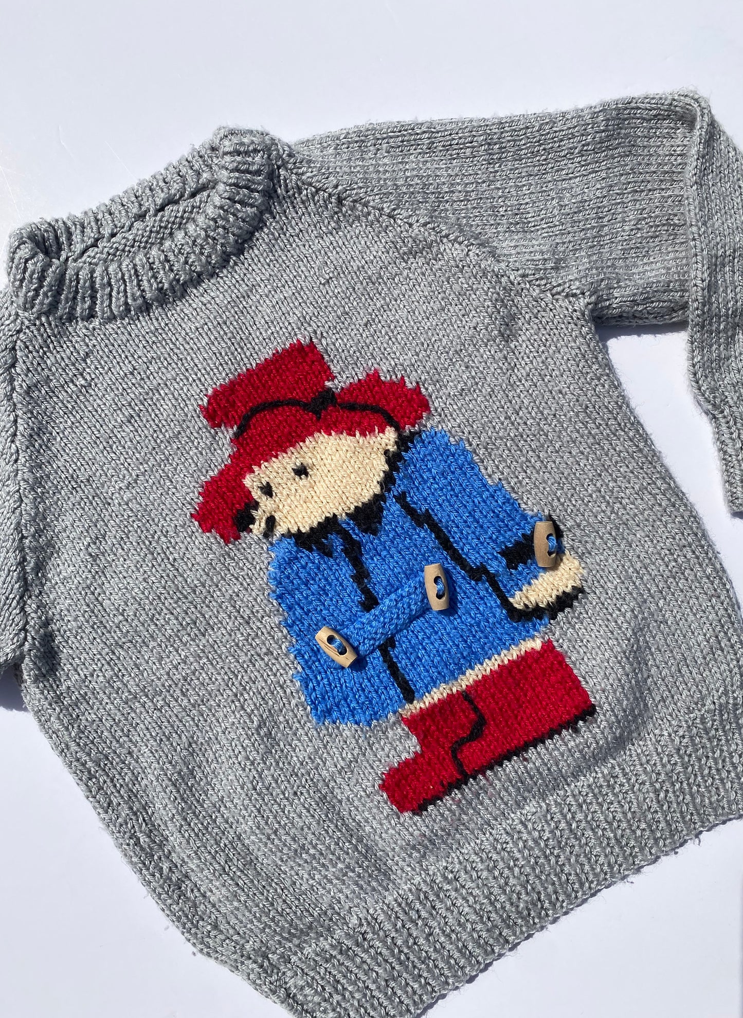 Paddington Bear jumper Age 2-3y