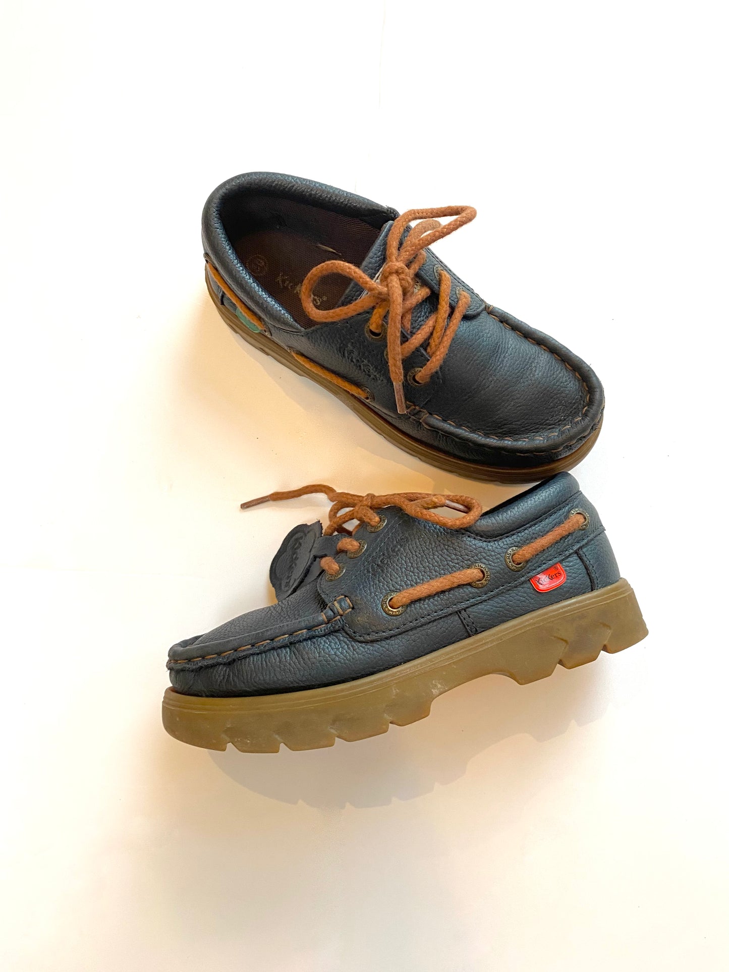 kickers Lennon navy shoes size 11.5