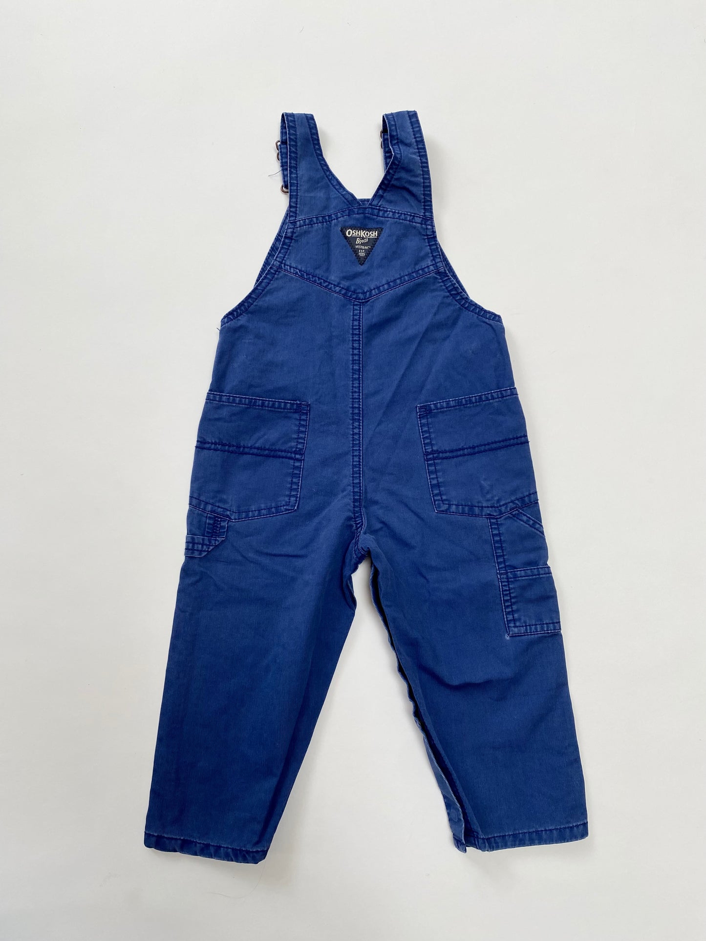 Oshkosh navy dungarees age 24m