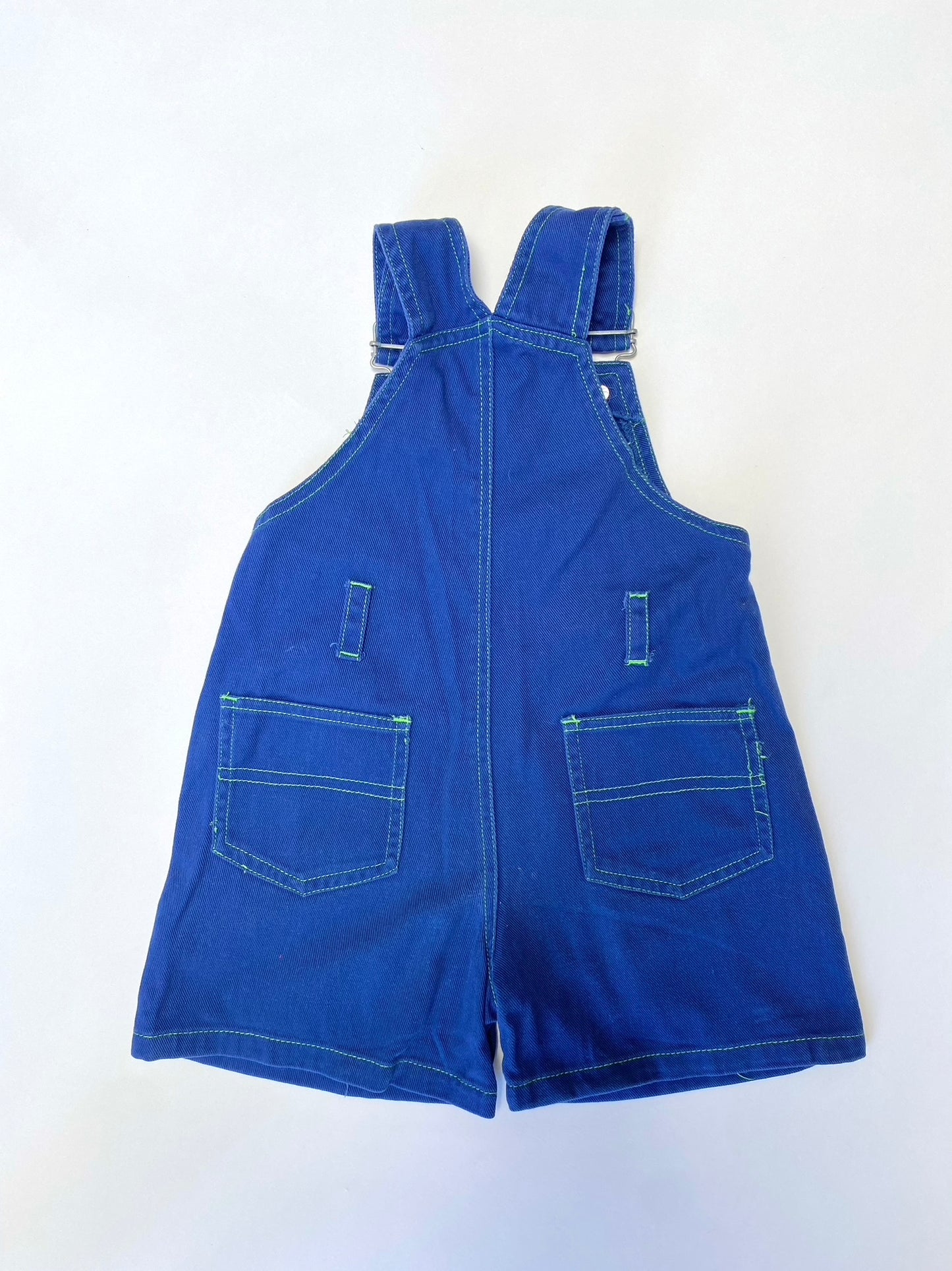 Vintage ladybird navy shortalls age 2-3y