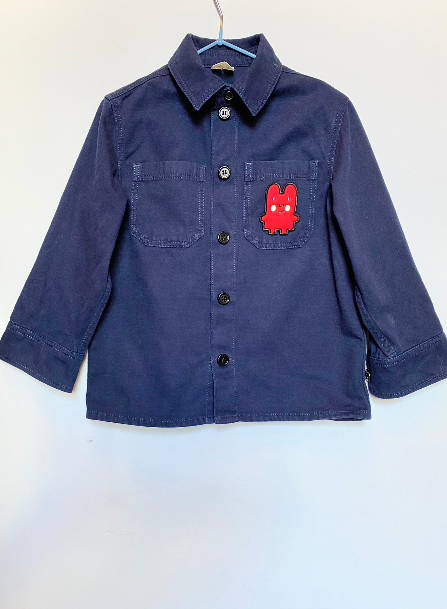 Arket blue shacket Age 2-4Y