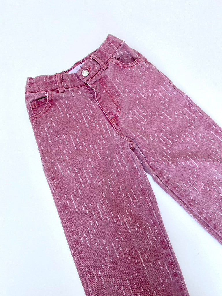 Wide leg jeans Age 4