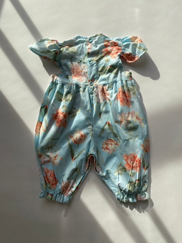 Vintage Floral Romper age 3-6m