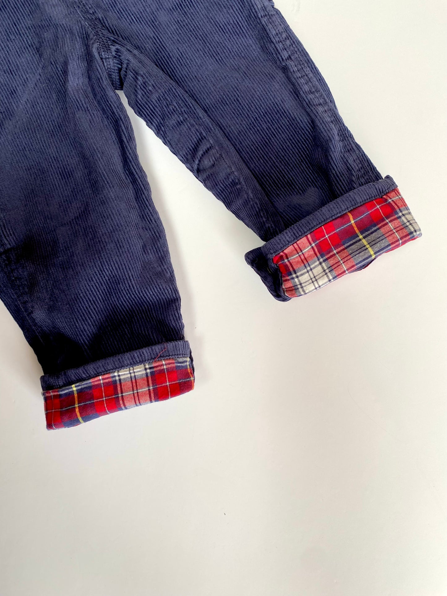 Navy Oshkosh cord dungarees Age 18M