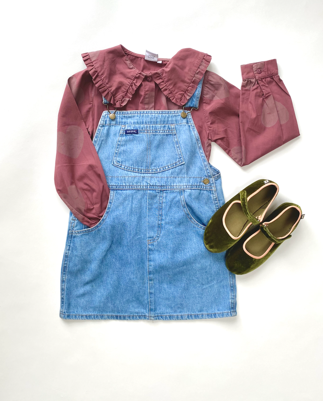 Vintage Guess denim dress Age 6Y