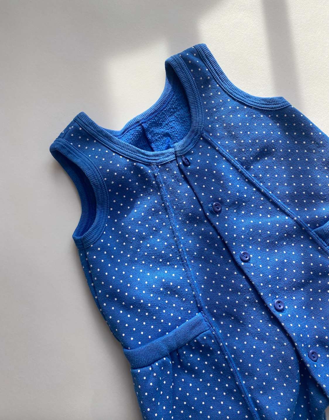 Vintage spotty romper age 3-6m