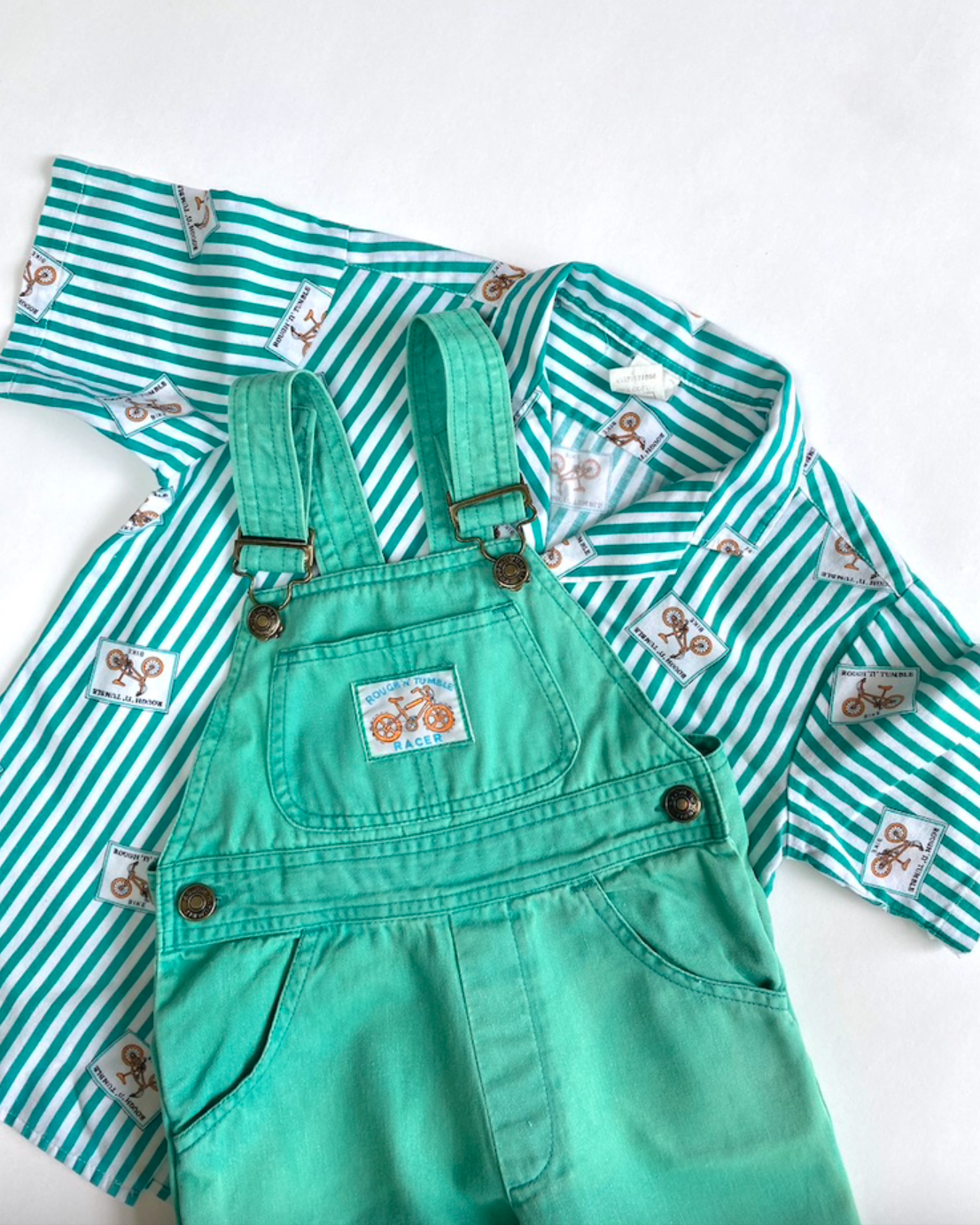 Vintage dungarees age 18-24m