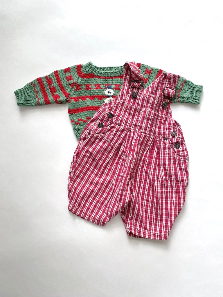 Vintage H&M dungarees Age 3m