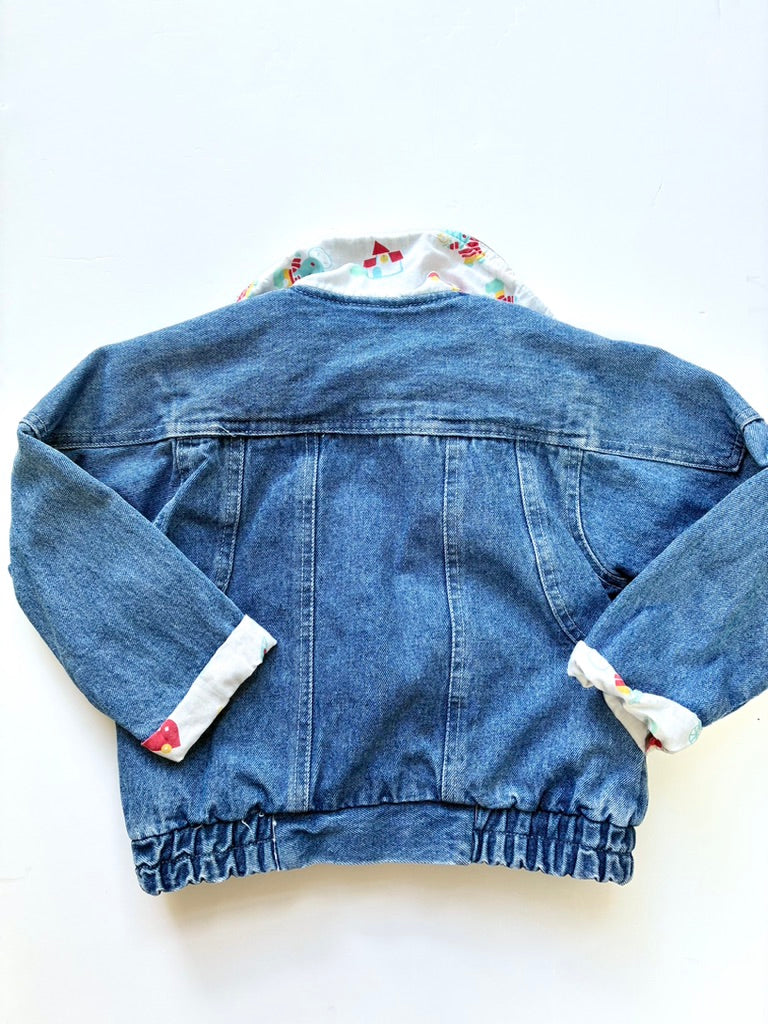 Vintage denim jacket age 3-4y
