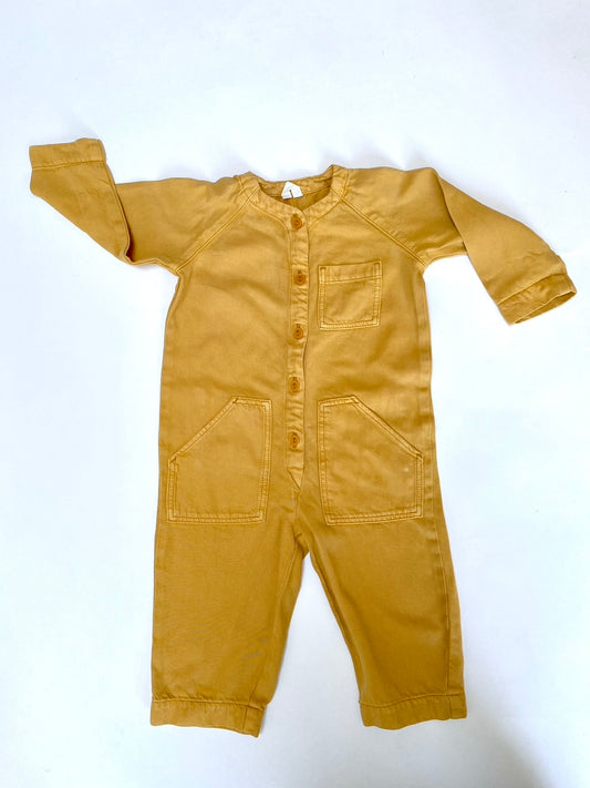 Arket yellow overalls age 12-18m+