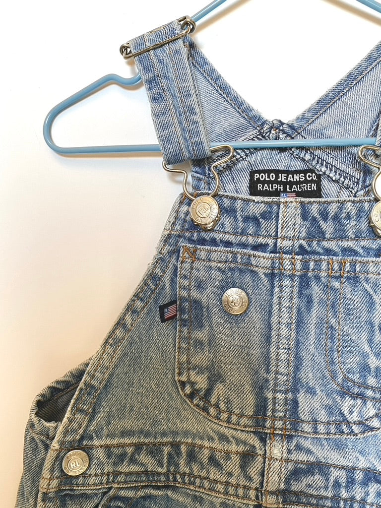 Ralph Lauren vintage denim dungarees Age 18-24M