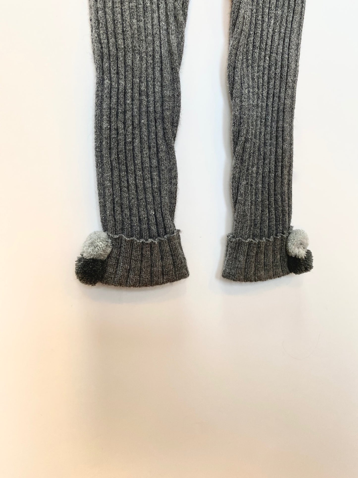 Knitted pompom leggings Age 18-24M