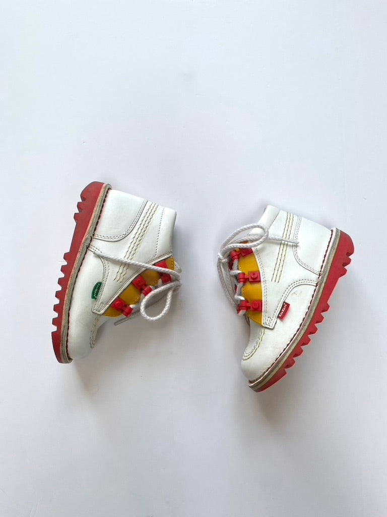 Limited edition white lego kickers Size 8