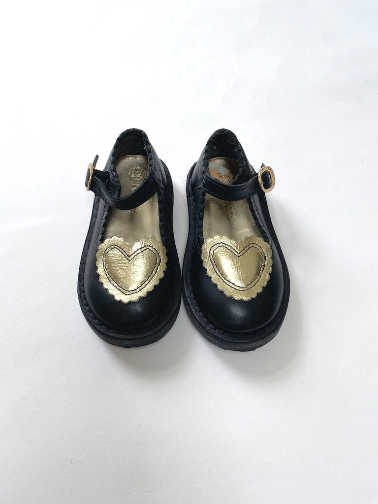 Heart Mary Jane Kickers Size 5.5