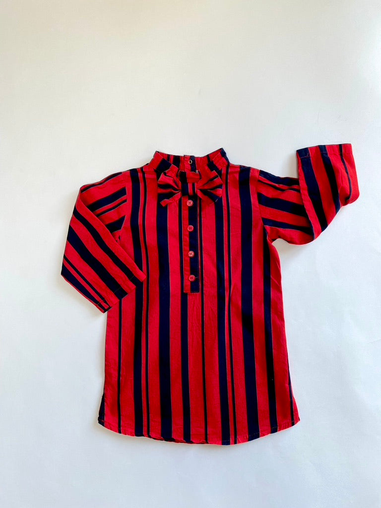 Mini Rodini stripe dress Age 3y