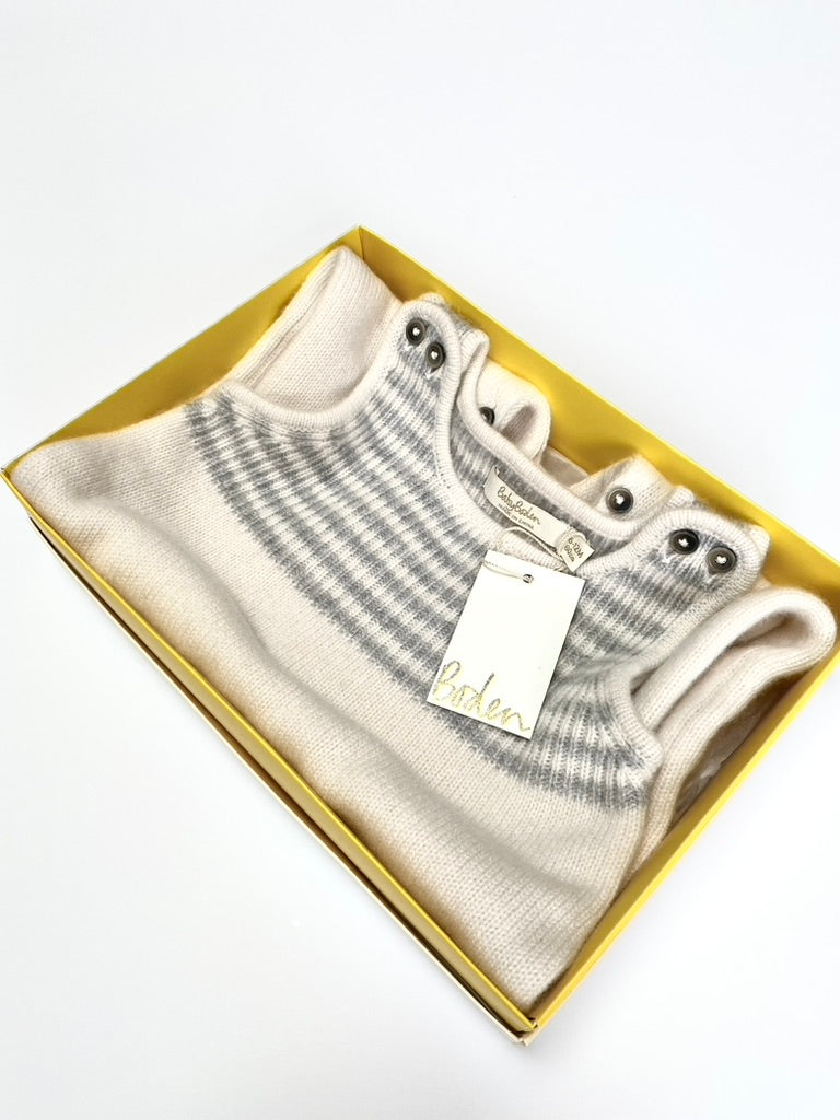 Mini Boden Cashmere Romper Age 6-12M