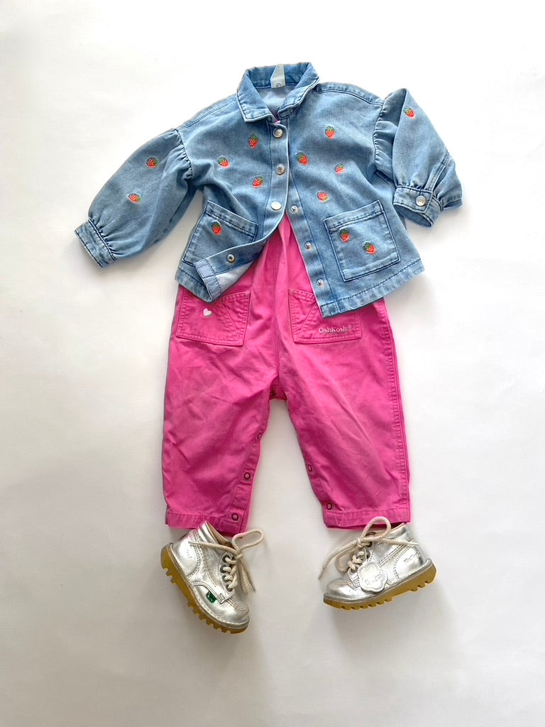 Silver Kickers Size 6