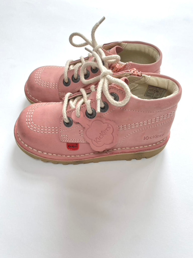 Pale Pink Kickers Size 12
