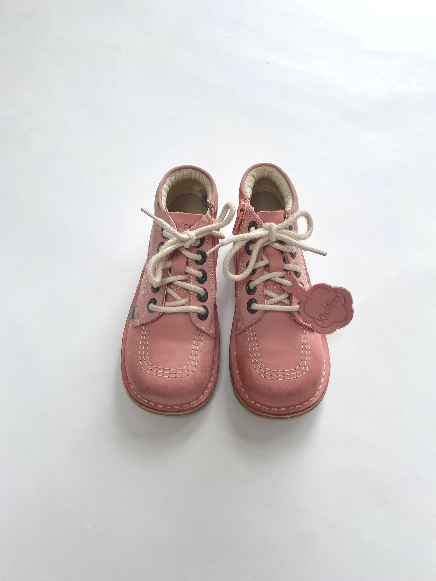 Pale Pink Kickers Size 12
