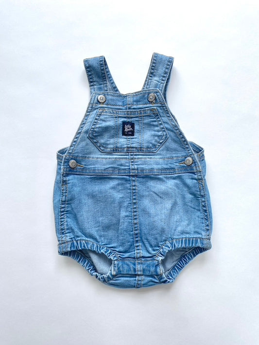 Oshkosh denim bubble romper age 6-9m