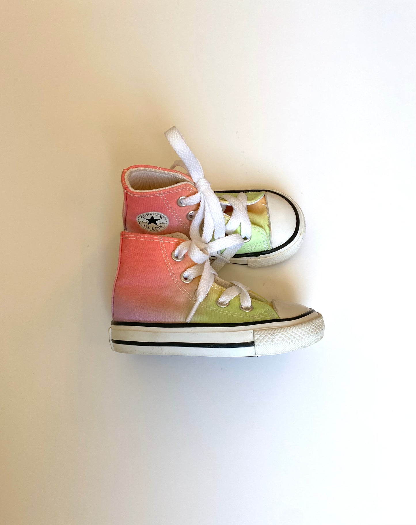 Ombre Converse Hi Tops Size 4